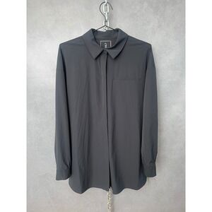 Nike 24.7 Dri-FIT Button-Up Top Long‎ Sleeve Athletic Shirt Small